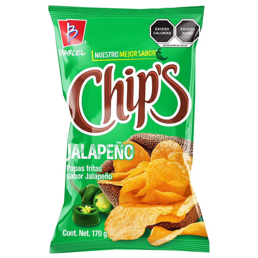 Chips Jalapeño Barcel (170gr)