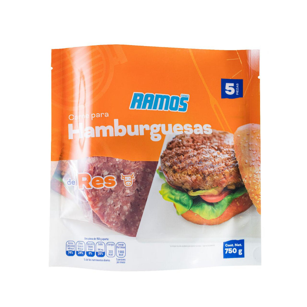 Carne para Hamburguesa "Ramos" (750 gr)