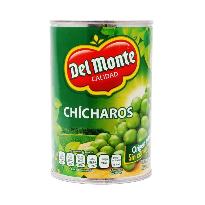 Chicharos "Del Monte" (410 gr) - SuperCarniceria.com-VG012