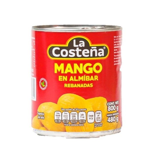 Mango Rebanado "La Costeña" (800 gr)